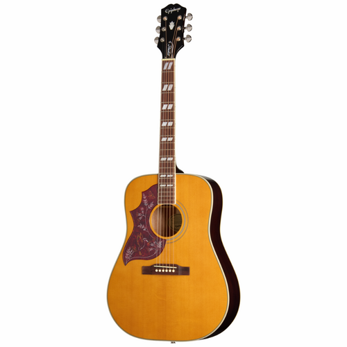 Epiphone Hummingbird Studio Natural Left-Handed Acoustic Guitar