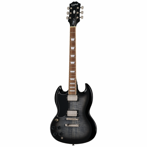 Epiphone SG Tribute Plus Ebony Burst Left-Handed Guitar