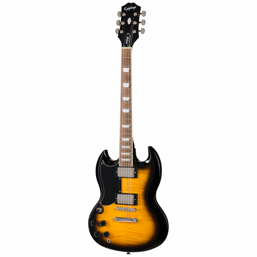 Epiphone SG Tribute Plus Vintage Sunburst Left-Handed Guitar