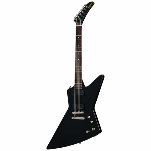 Epiphone Explorer 80s EMG Electric Guitar - Ebony Finish