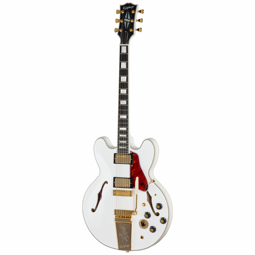 Epiphone IGC Alex Lifeson 1976 ES355 Alpine White Guitar