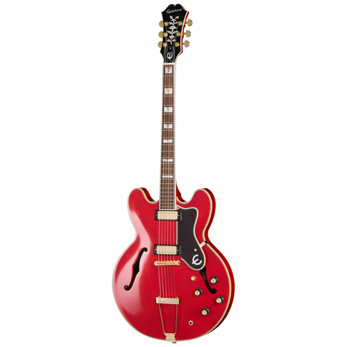 Epiphone Masterbilt Gem Archer Sheraton Electric Guitar Cherry Red