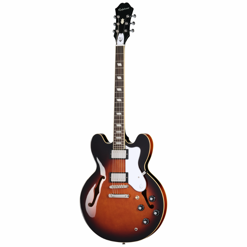 Epiphone Bonehead Riviera Dark Tobacco Burst Guitar Replica