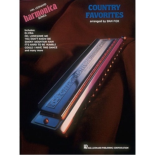 Country Favorites Harmonica (Softcover Book)