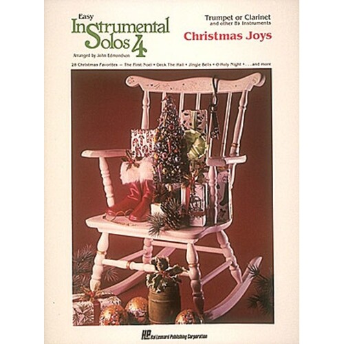 Christmas Joys Trumpet/Clarinet (Softcover Book)