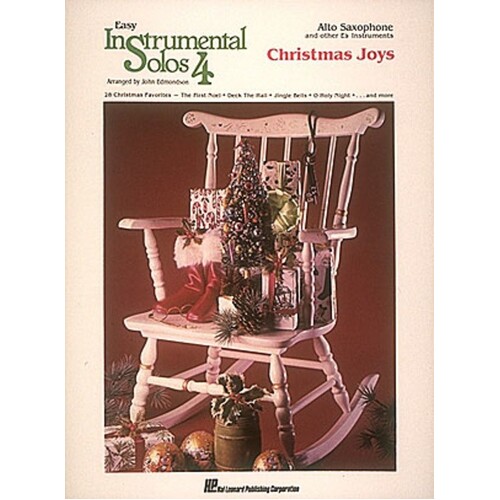 Christmas Joys Alto Sax (Softcover Book)