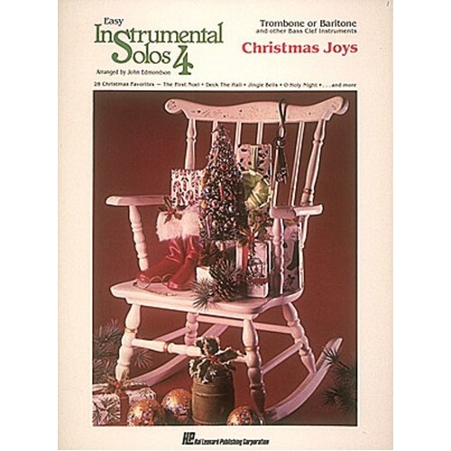 Christmas Joys Trombone/Tenor Sax (Softcover Book)