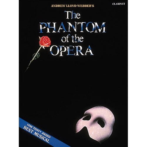 Phantom of the Opera Clarinet Sheet Music by Hal Leonard