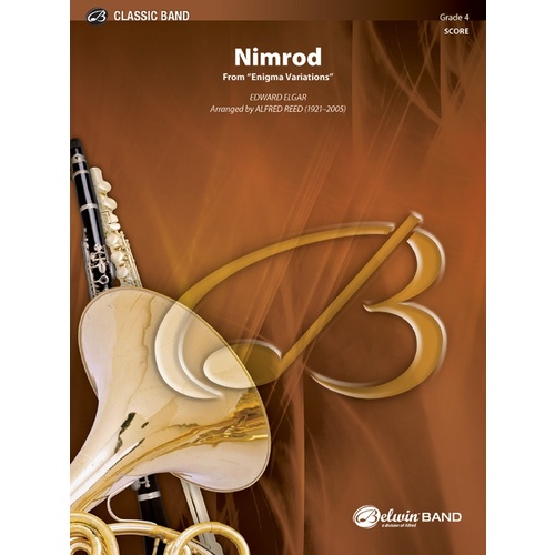 Nimrod From Elgars Variations Concert Band Gr 3.5 Score