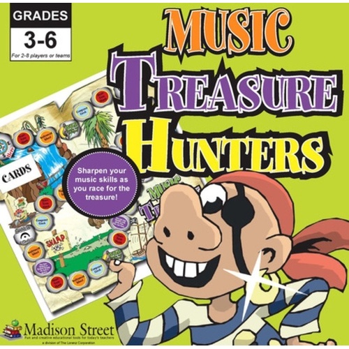 Music Treasure Hunters Board Game
