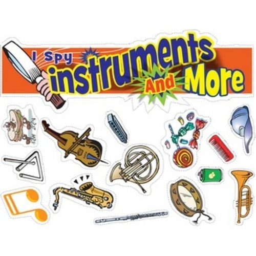 Cut N Go Boards I Spy Instruments and More