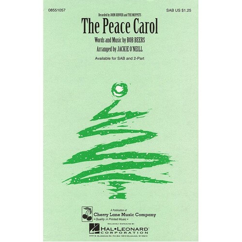Peace Carol SAB Opt Fl/C Instr (C/R)