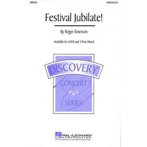 Festival Jubilate 3 Pt Mixed