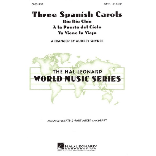 Spanish Carols 3 SATB (Octavo)
