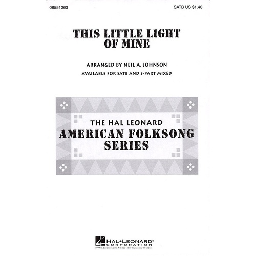 This Little Light Of Mine SATB (Octavo)