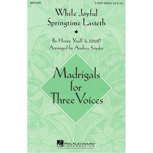 While Joyful Springtime Lasteth 3 Pt Mixed
