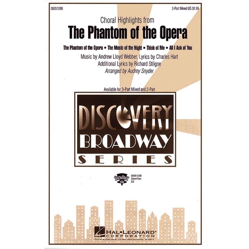 Phantom Of The Opera Highlights ShowTrax CD (CD Only)