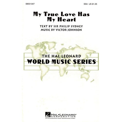 My True Love Has My Heart SSA