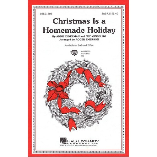 Christmas Is Homemade Holiday SAB (Octavo)