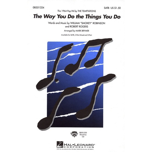 Way You Do The Things You Do ShowTrax CD (CD Only)