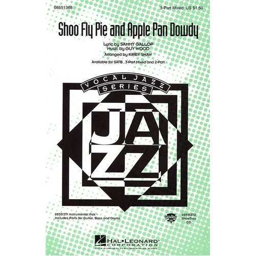 Shoo Fly Pie And Apple Pan Dowdy 2Pt (Octavo)