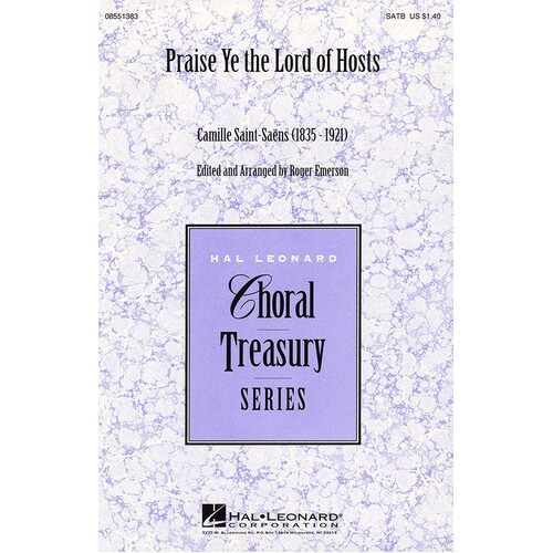 Praise Ye The Lord Of Hosts SATB