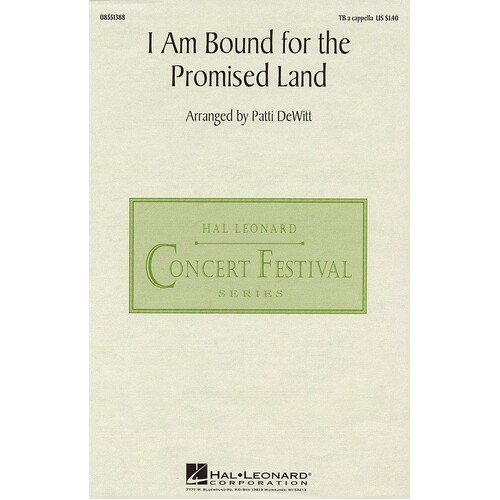 I Am Bound For The Promisd Land Tb Acap