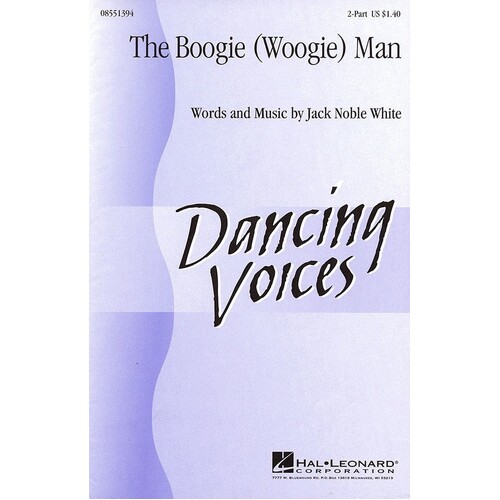 Boogie Woogie Man 2 Pt Arr White