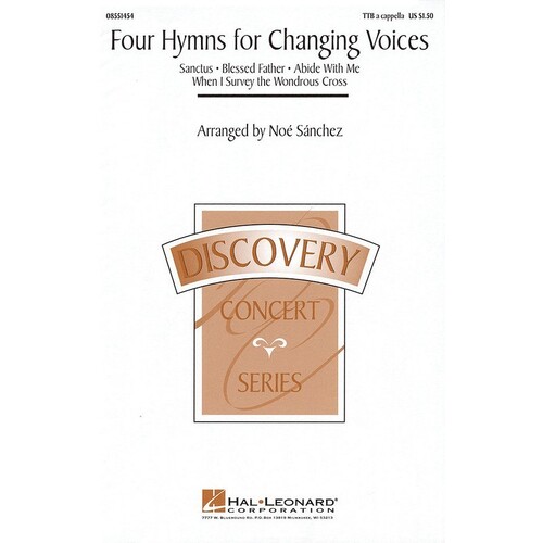 Hymns 4 For Changing Voices TTB Acap