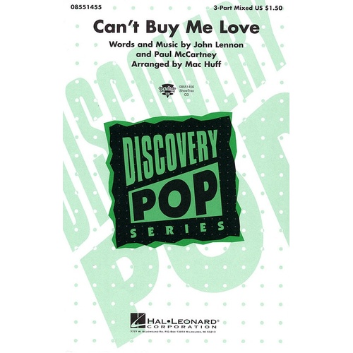 Cant Buy Me Love ShowTrax CD Arr Huff (CD Only)