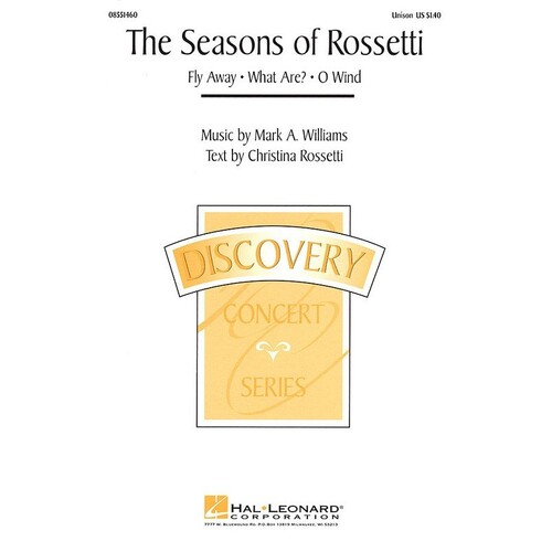Seasons Of Rossetti 3 Unison Pieces