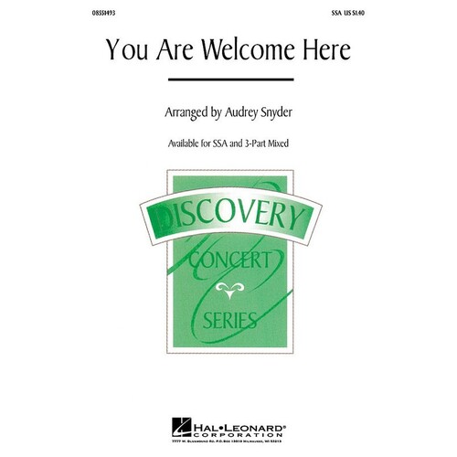 You Are Welcome Here SSA (Octavo)