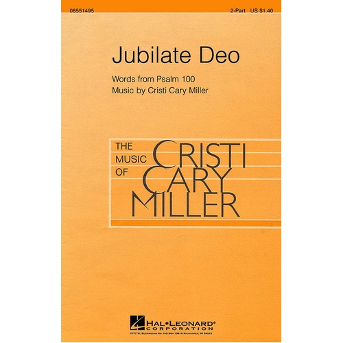 Jubilate Deo 2Pt (Octavo)