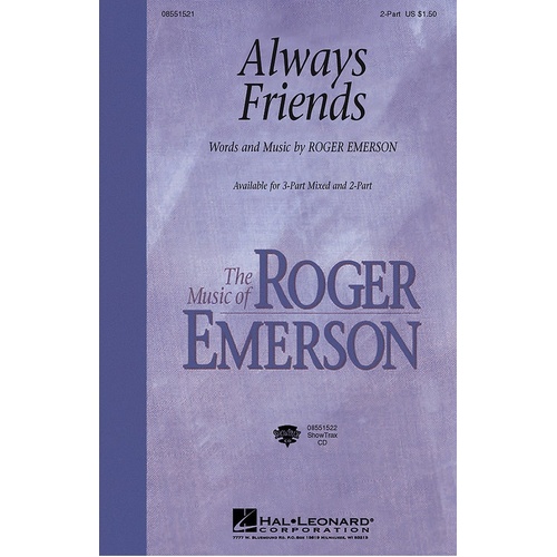 Always Friends 2Pt (Octavo)