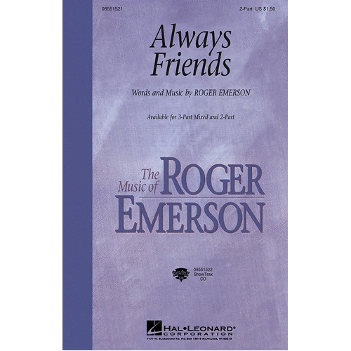 Always Friends ShowTrax CD (CD Only)