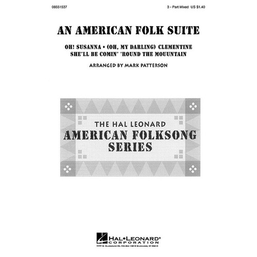An American Folk Suite 3 Pt Mixed
