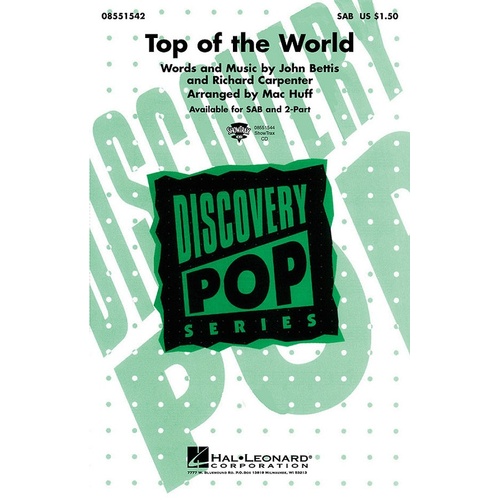 Top Of The World ShowTrax CD (CD Only)