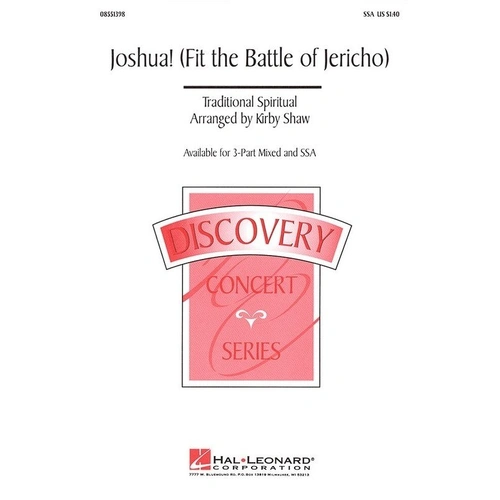 Joshua Fit the Battle of Jericho 2-Part Choral Music by Hal Leonard