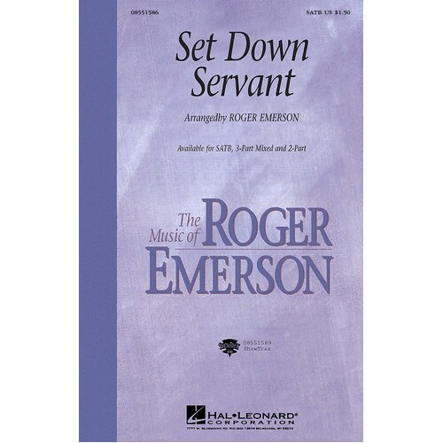 Set Down Servant SATB