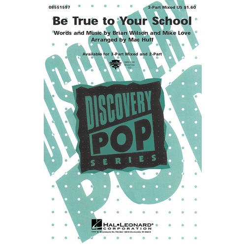 Be True To Your School ShowTrax CD (CD Only)