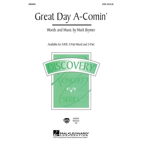 Great Day A Comin SATB (Octavo)