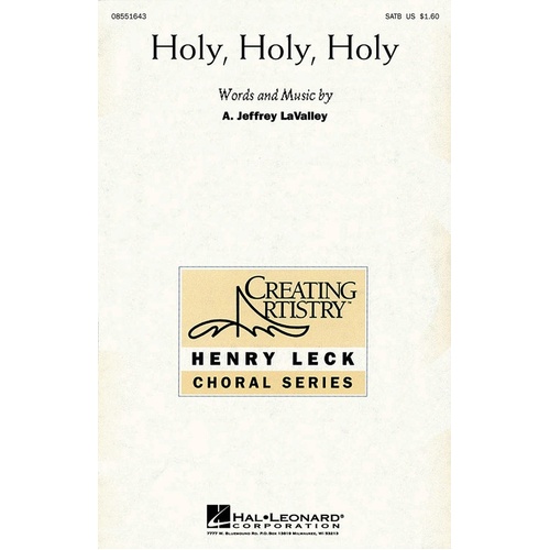 Holy - Holy - Holy SATB (Octavo)