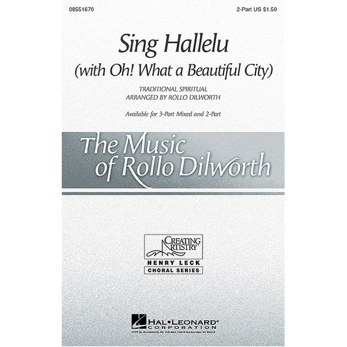 Sing Halleluia 2Pt (Octavo)