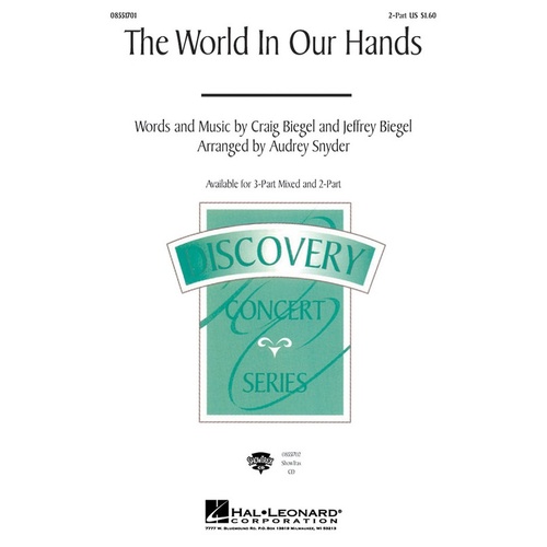 World In Our Hands 2Pt (Octavo)
