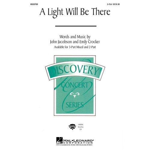 Light Will Be There 2Pt (Octavo)