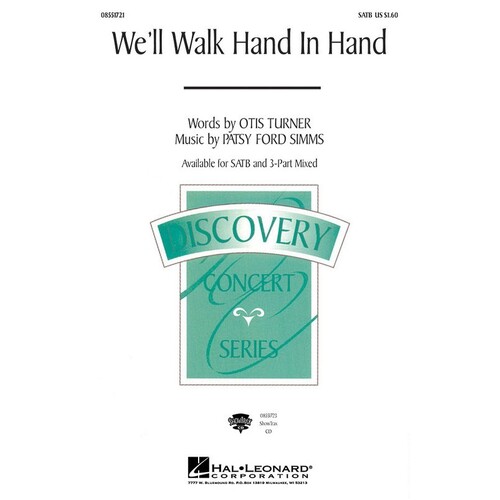 Well Walk Hand In Hand SATB