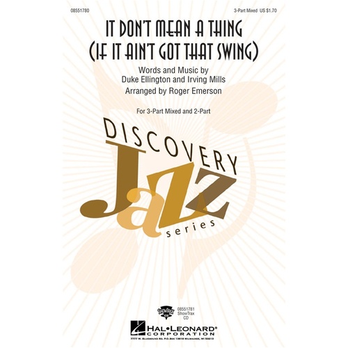 It Dont Mean A Thing ShowTrax CD (CD Only)