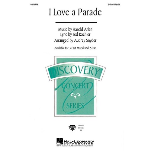 I Love A Parade 2Pt (Octavo)