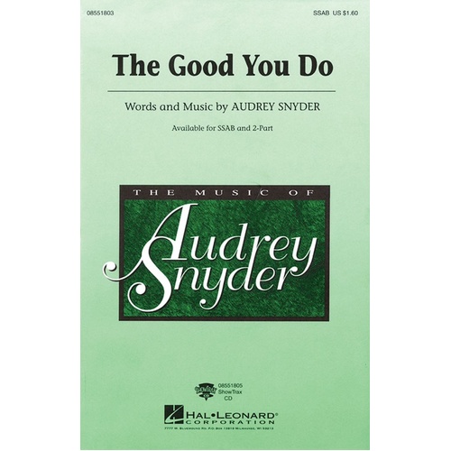 The Good You Do ShowTrax CD (CD Only)