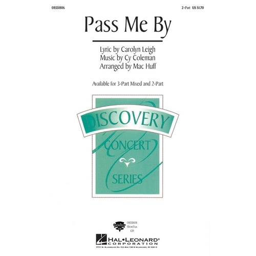 Pass Me By 2Pt (Octavo)